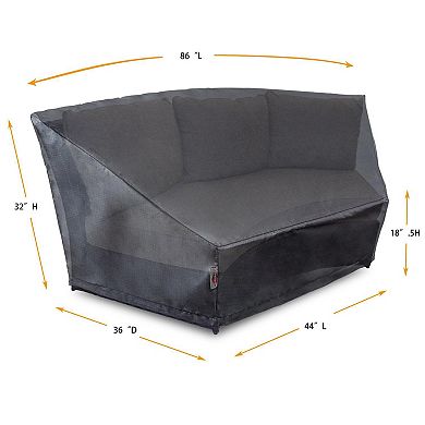 Circular Wicker Sofa Cover Ultimate Protection for Your Outdoor Furniture