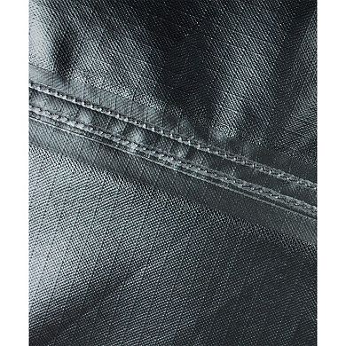 Mercury Cover Fits Oval/Rectangle Table & Chairs with Ties, Velcro Closure, Elastic & Spring Lock