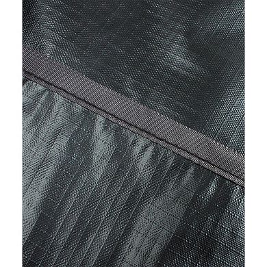 Mercury Cover Fits Oval/Rectangle Table & Chairs with Ties, Velcro Closure, Elastic & Spring Lock