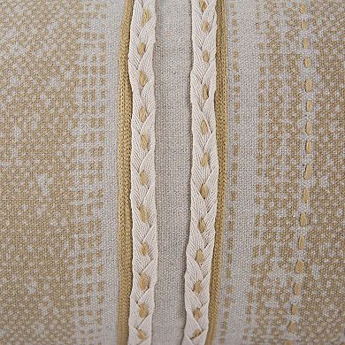 Rizzy Home Textured Down Filled 14 x 26 Pillow