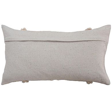 Rizzy Home Textured Down Filled 14 x 26 Pillow