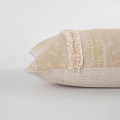 Rizzy Home Textured Down Filled 14 x 26 Pillow