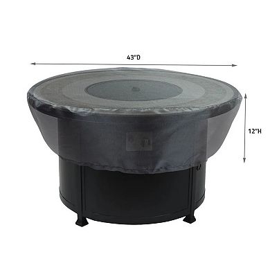 Fire Pit Cover Ultimate Protection for Your Outdoor Furniture Round