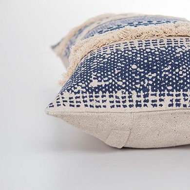 Rizzy Home Sprout Down Filled Decorative Throw Pillow