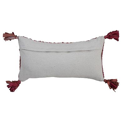 Rizzy Home Striped Down Filled 14 x 26 Pillow