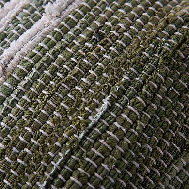 Rizzy Home Storm Striped 14 x 26 Throw Pillow Cover