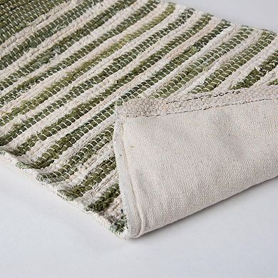 Rizzy Home Storm Striped 14 x 26 Throw Pillow Cover