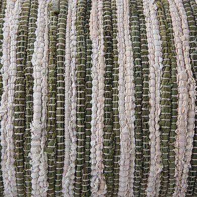 Rizzy Home Storm Striped 14 x 26 Throw Pillow Cover