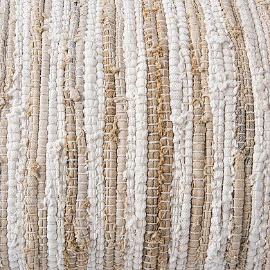 Rizzy Home Tango Down-Filled Throw Pillow with Tassels