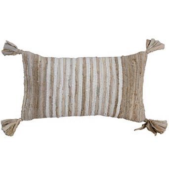 Rizzy Home Tango Textured Poly Filled 14 x 26 Pillow