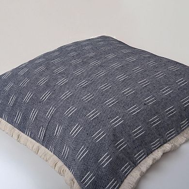 Rizzy Home Tease Down Filled Pillow 20 Inches x 20 Inches