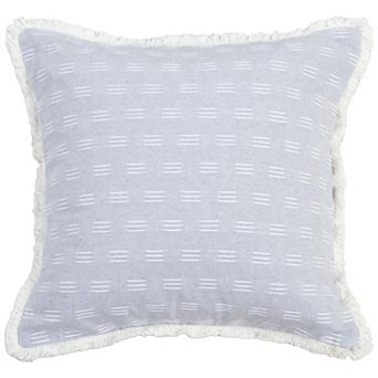 Rizzy Home Teddy Down Filled 20 x 20 Decorative Pillow