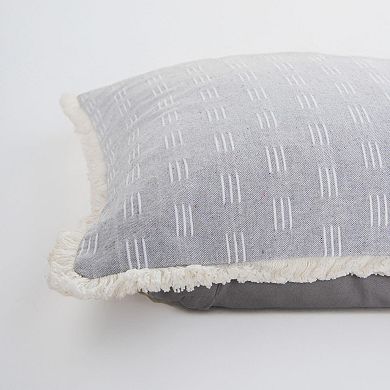 Rizzy Home Teddy Down Filled 20 x 20 Decorative Pillow