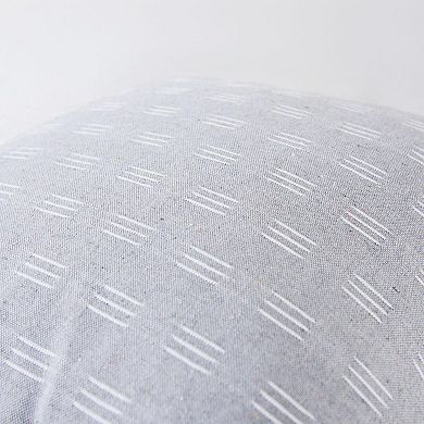 Rizzy Home Teddy Poly Filled Throw 20 x 20 Pillow