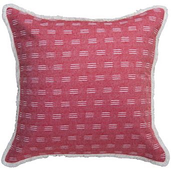 Rizzy Home Down Filled 20 x 20 Decorative Pillow
