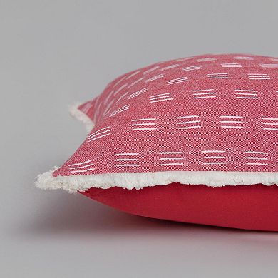 Rizzy Home Titch Textured Poly Filled 20 x 20 Pillow