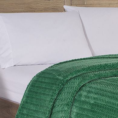 Chevron Braided Stylish Soft Comfortable and Lightweight Blanket