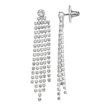 You're Invited Rhinestone Chandelier Earrings