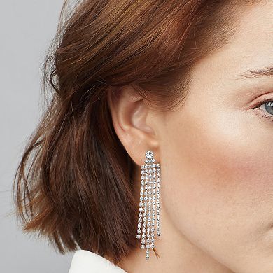 You're Invited Rhinestone Chandelier Earrings