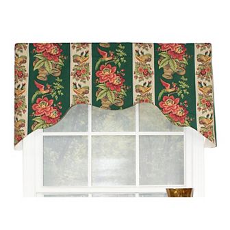Rochelle Dutchess 100% Cotton with Fully Lined 3" Rod Pocket Valance for Windows