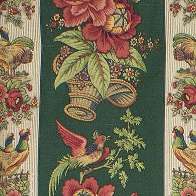 Rochelle Dutchess 100% Cotton with Fully Lined 3" Rod Pocket Valance for Windows