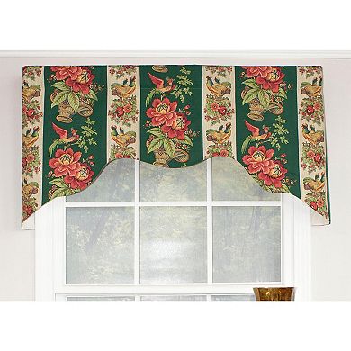 Rochelle Dutchess 100% Cotton with Fully Lined 3" Rod Pocket Valance for Windows