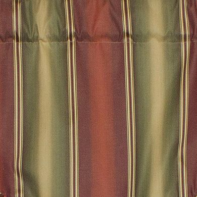 Meri Weather Corded Cornice 100% Cotton with Fully Lined 3" Rod Pocket Valance for Windows
