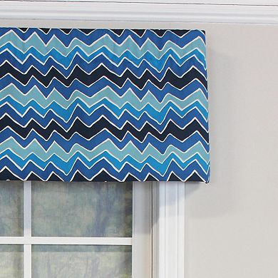 See Saw Tailored 100% Cotton with Fully Lined 3" Rod Pocket Valance for Windows