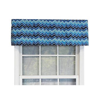 See Saw Tailored 100% Cotton with Fully Lined 3" Rod Pocket Valance for Windows