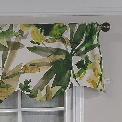 Jungla Regal 100% Cotton with Fully Lined 3" Rod Pocket Valance for Windows