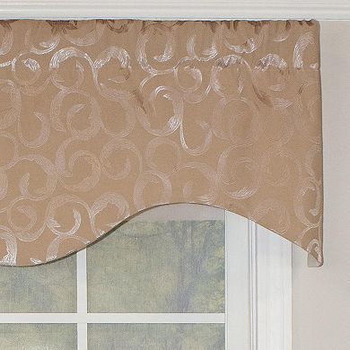 Terra Cornice 100% Cotton with Fully Lined 3" Rod Pocket Valance for Windows