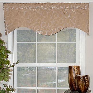 Terra Cornice 100% Cotton with Fully Lined 3" Rod Pocket Valance for Windows