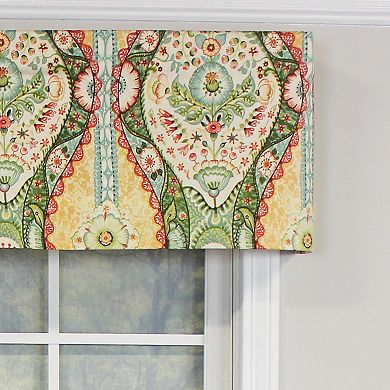 Brassiere Tailored 100% Cotton with Fully Lined 3" Rod Pocket Valance for Windows