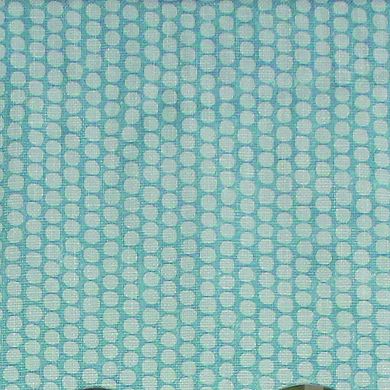 Circles Regal 100% Cotton with Fully Lined 3" Rod Pocket Valance for Windows