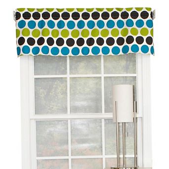 Fanci Tailored 100% Cotton with Fully Lined 3" Rod Pocket Valance for Windows