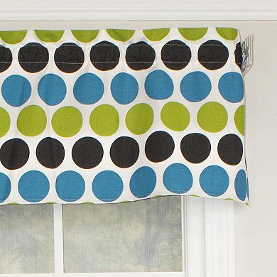 Fanci Tailored 100% Cotton with Fully Lined 3" Rod Pocket Valance for Windows