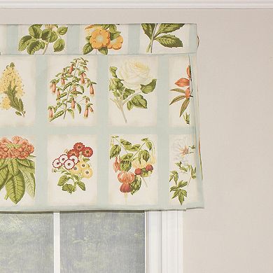 Realistic Study Pleated 100% Cotton with Fully Lined 3" Rod Pocket Valance for Windows