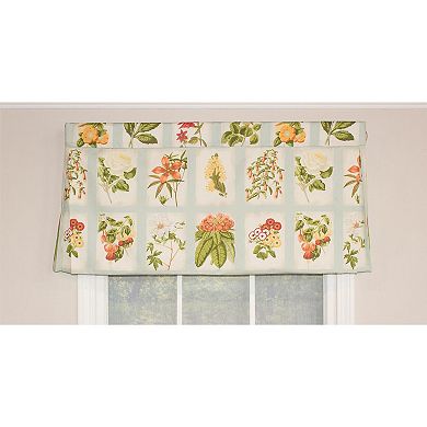 Realistic Study Pleated 100% Cotton with Fully Lined 3" Rod Pocket Valance for Windows