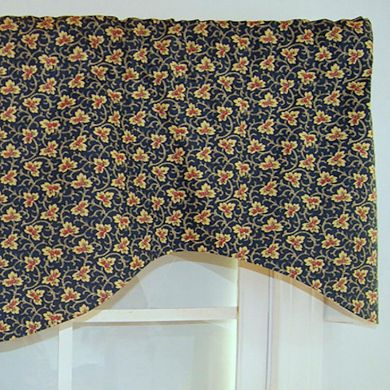 Fenia Cornice 100% Cotton with Fully Lined 3" Rod Pocket Valance for Windows