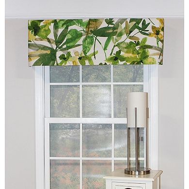 Autumn Tailored 100% Cotton with Fully Lined 3" Rod Pocket Valance for Windows