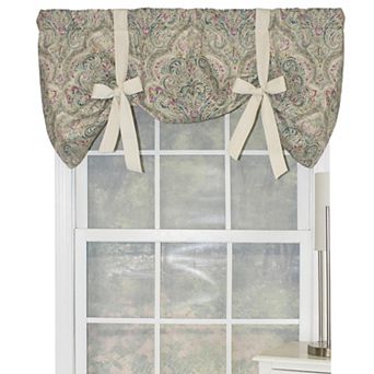 Lady Queen Tailored 100% Cotton with Fully Lined 3" Rod Pocket Valance for Windows
