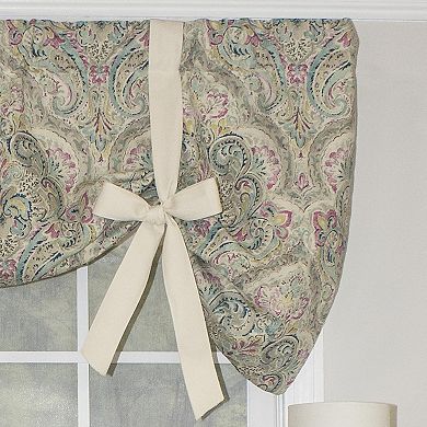 Lady Queen Tailored 100% Cotton with Fully Lined 3" Rod Pocket Valance for Windows