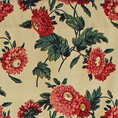 Ennis Corded Cornice 100% Cotton with Fully Lined 3" Rod Pocket Valance for Windows
