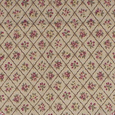 Petite Corded Cornice 100% Cotton with Fully Lined 3" Rod Pocket Valance for Windows
