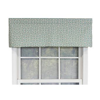 Towers Tailored 100% Cotton with Fully Lined 3" Rod Pocket Valance for Windows