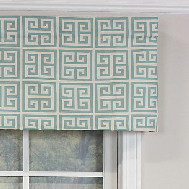 Towers Tailored 100% Cotton with Fully Lined 3" Rod Pocket Valance for Windows