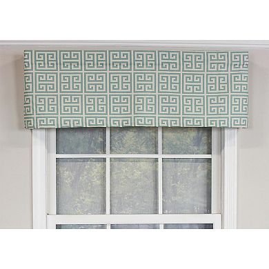 Towers Tailored 100% Cotton with Fully Lined 3" Rod Pocket Valance for Windows