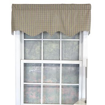 Gee Regal 100% Cotton with Fully Lined 3" Rod Pocket Valance for Windows