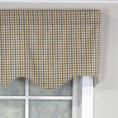 Gee Regal 100% Cotton with Fully Lined 3" Rod Pocket Valance for Windows