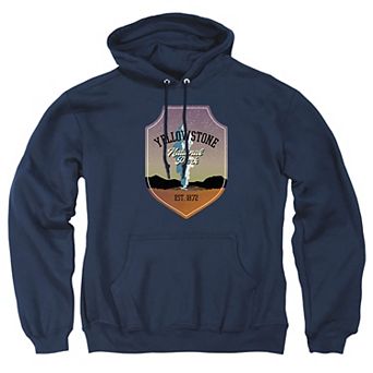 Big & Tall Yellowstone Illustrated Graphic Pullover Hoodie